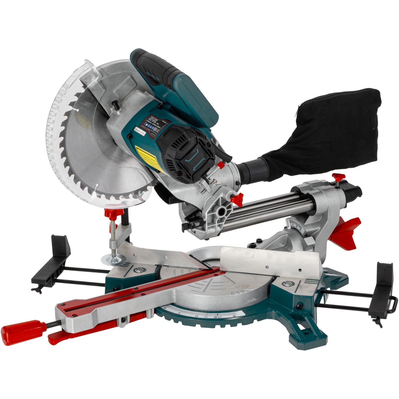 Miter saw 2000 W, 255 mm, laser