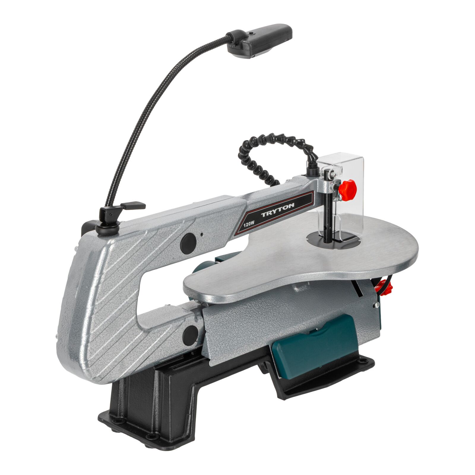 Rundsåg, elektrisk 120W, 133 mm, 500-1700 RPM, LED belysning