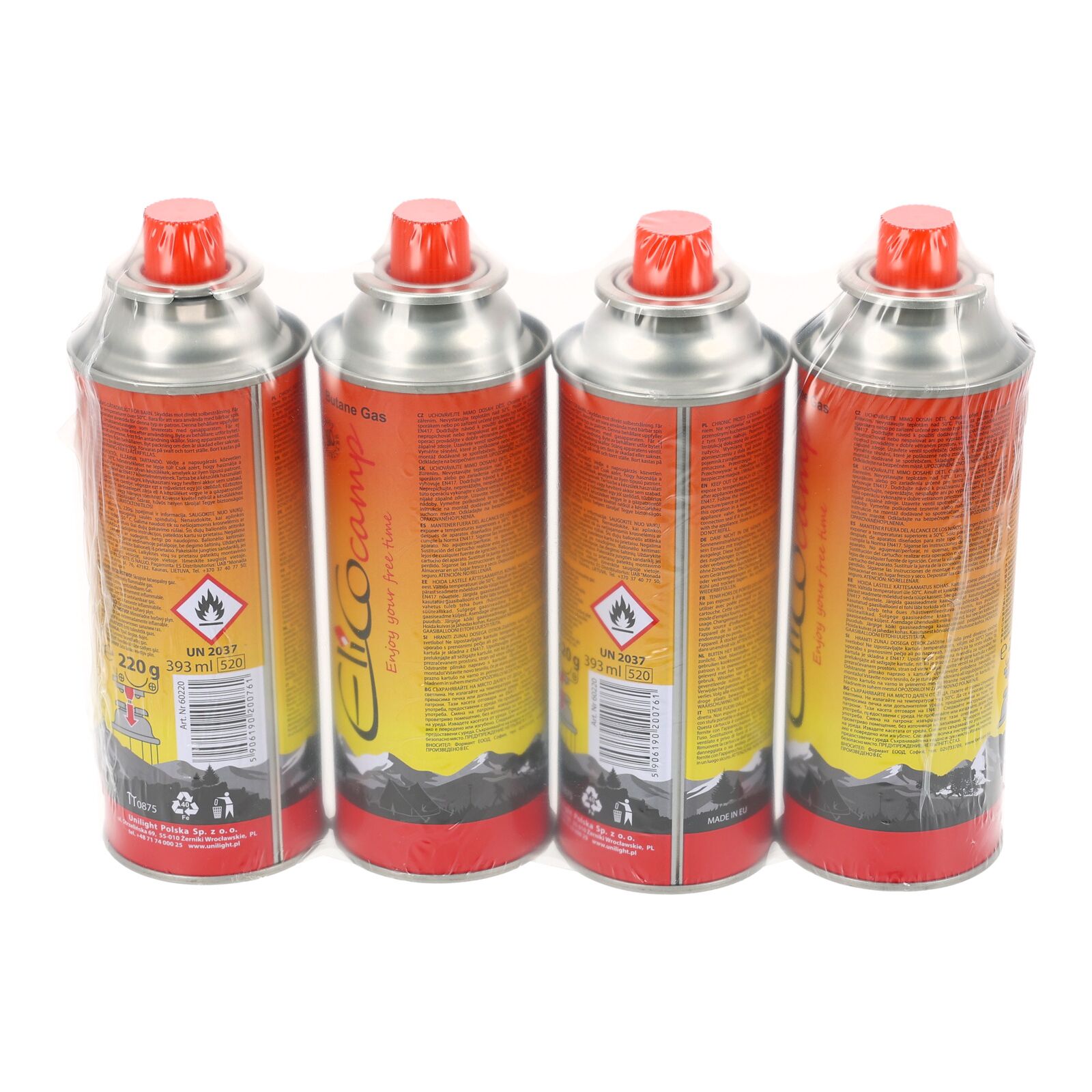 Elico Butane Gas Cartridge 220G