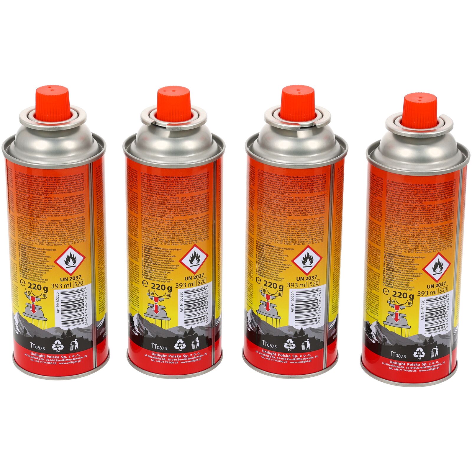 Elico Butane Gas Cartridge 220G