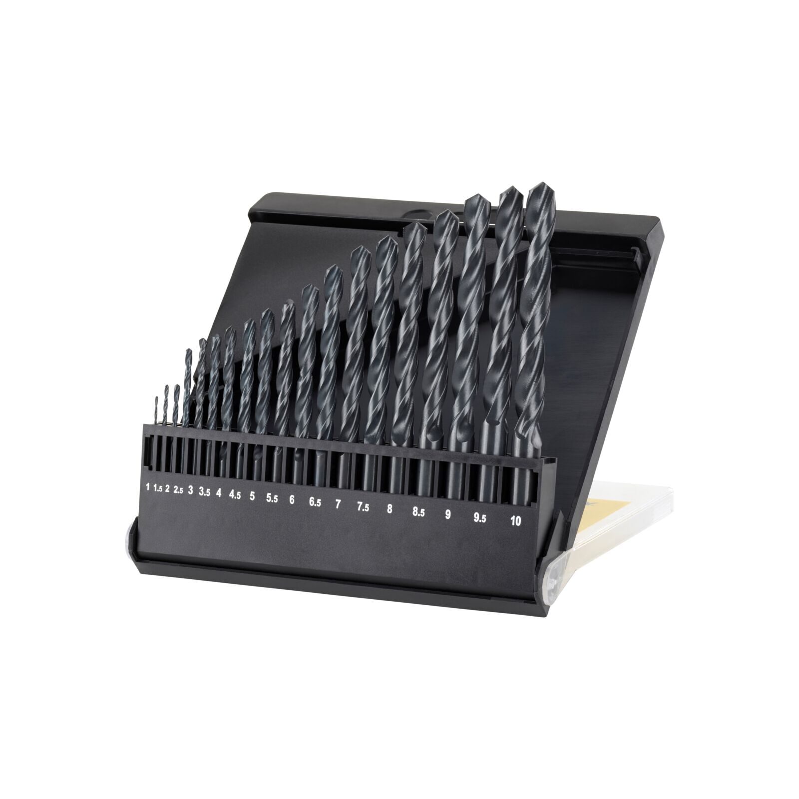 HSS-R Metal Drill Bit Set 1-10 mm, 19 pcs | Stanley