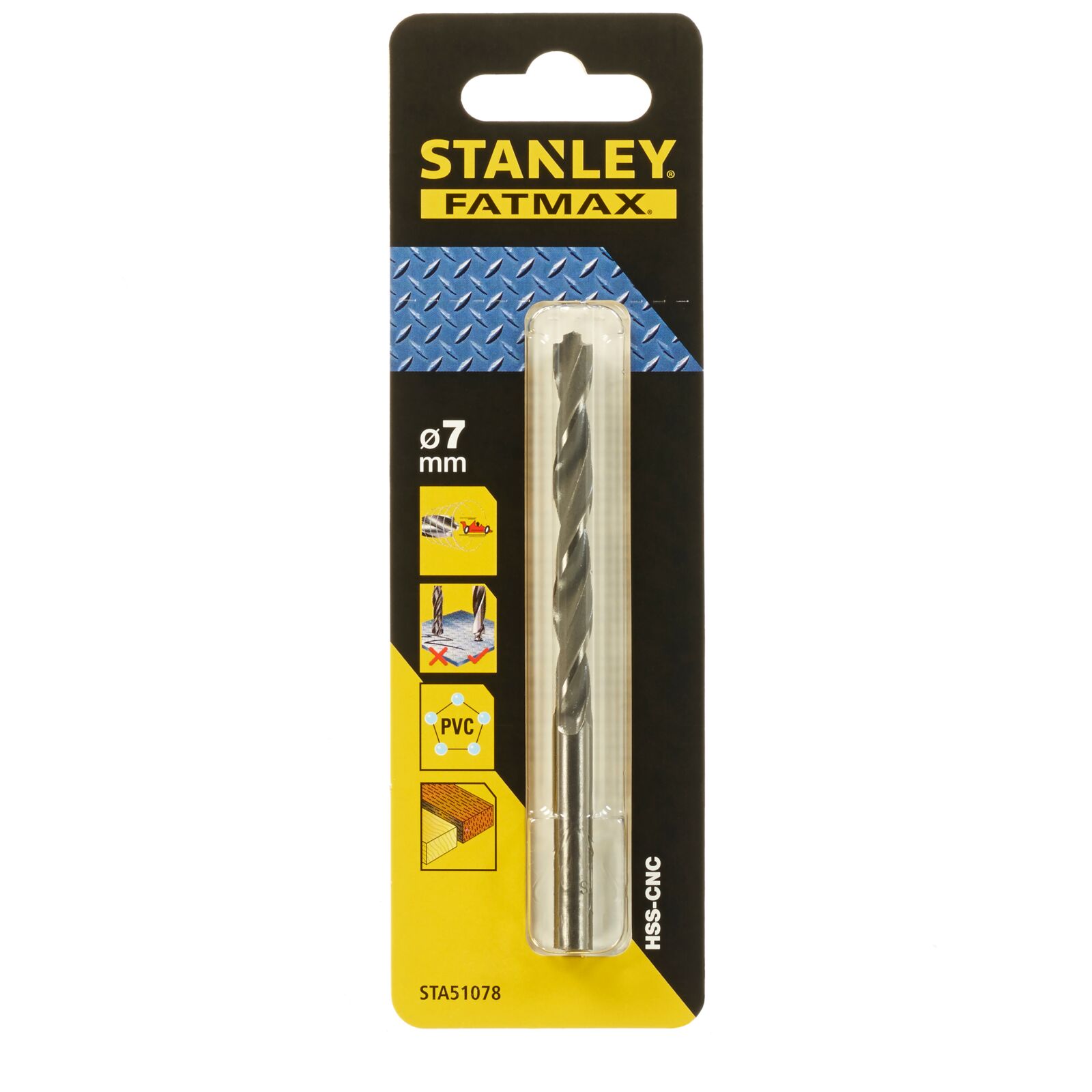 Metallborr Pilot Point 7 mm | Stanley