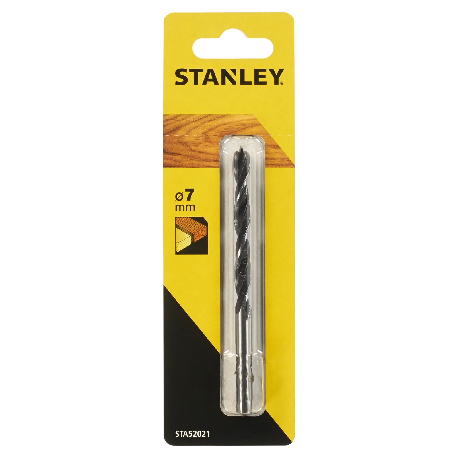Wood drill bit with bradpoint 7 mm | Stanley