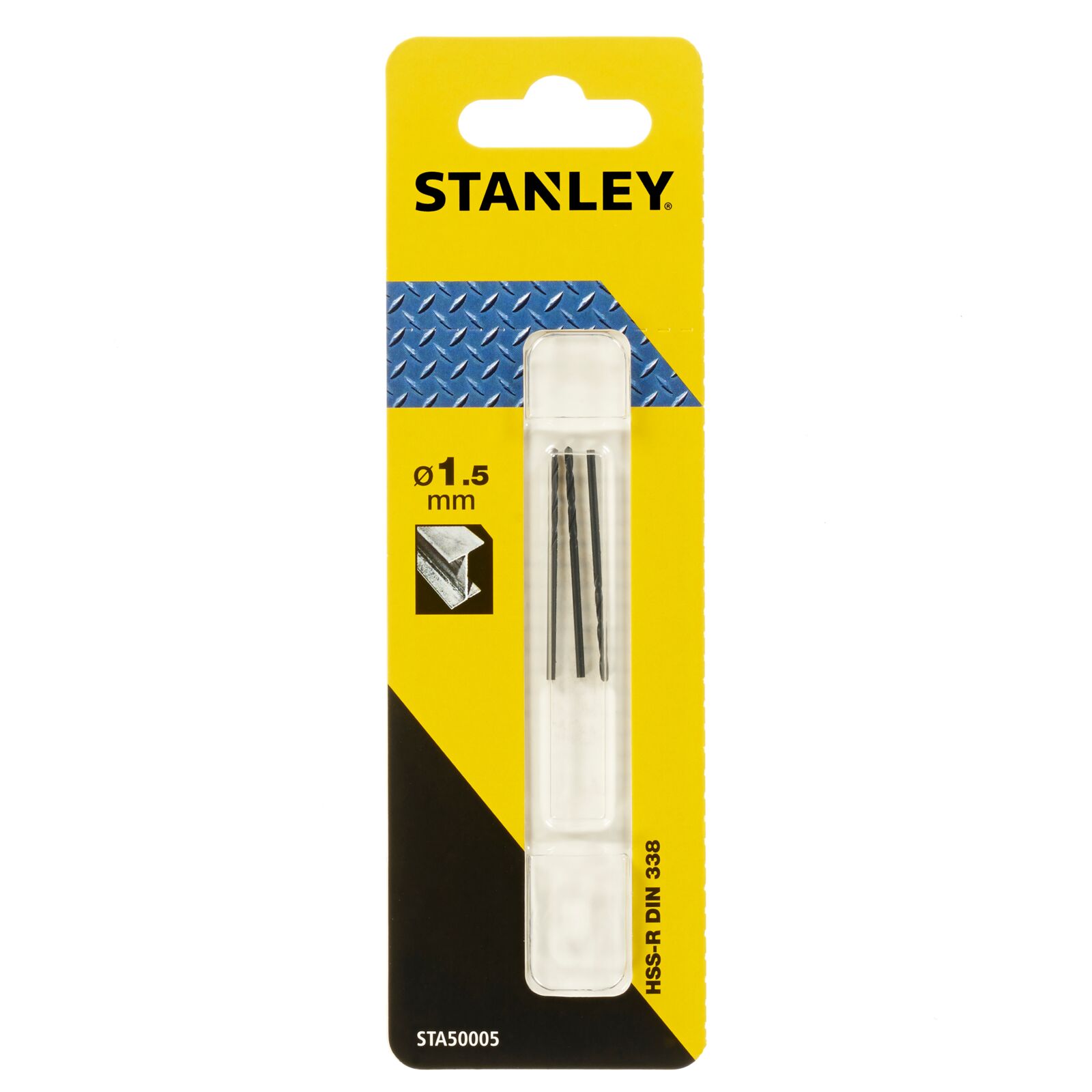 Metal Drill Bit HSS-R 1.5 mm | Stanley
