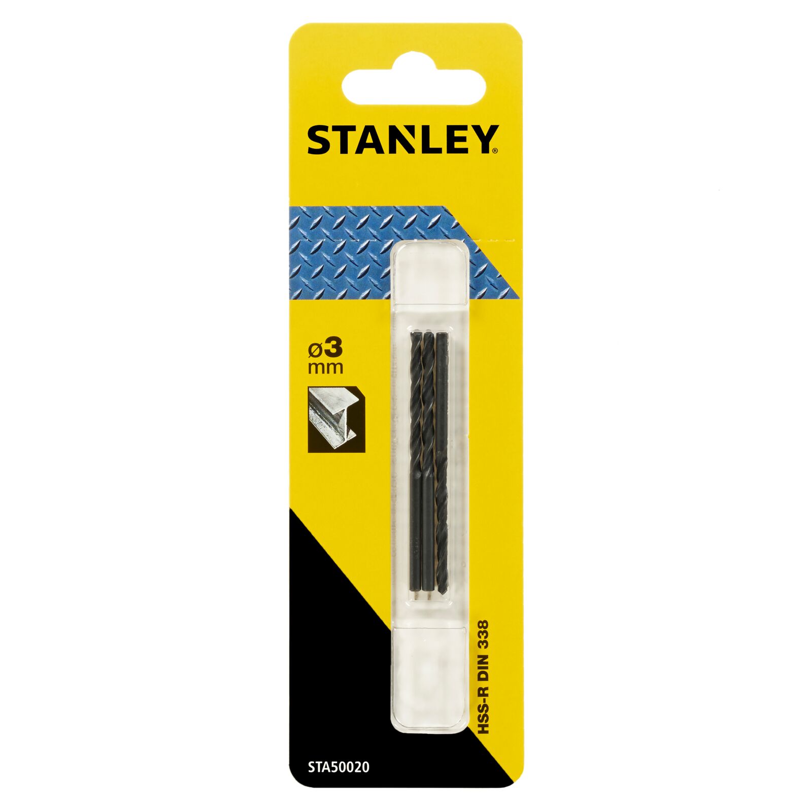 Metal Drill Bit HSS-R 3 mm | Stanley