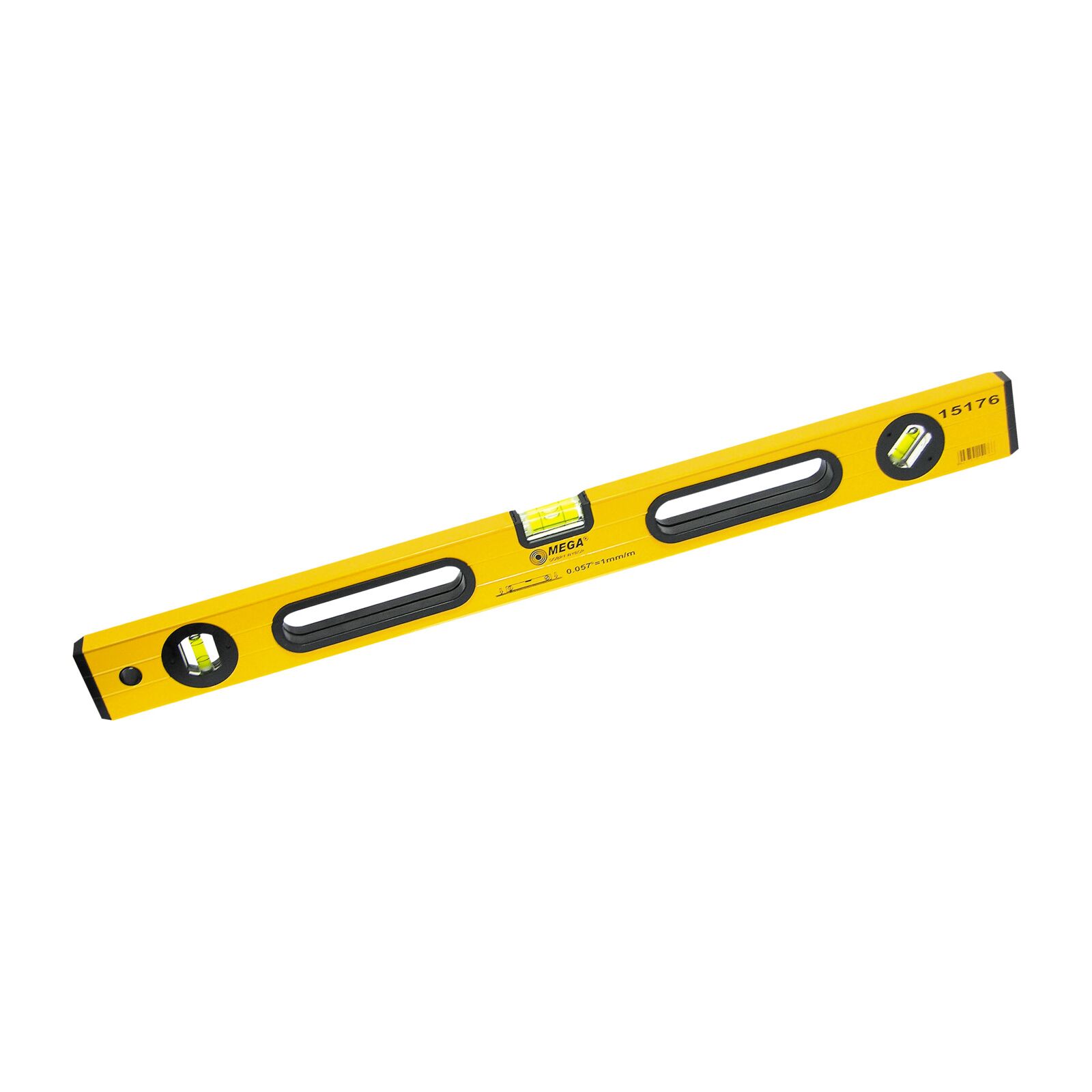 Vattenpass med handtag 1200 mm, 3 libeller