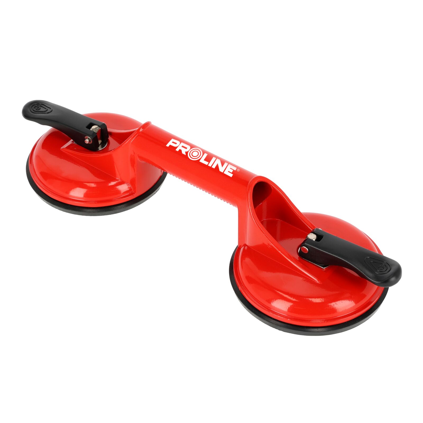 Sugkopp Handtag, Alu, 2 x 118 mm, Max 80 kg, Proline