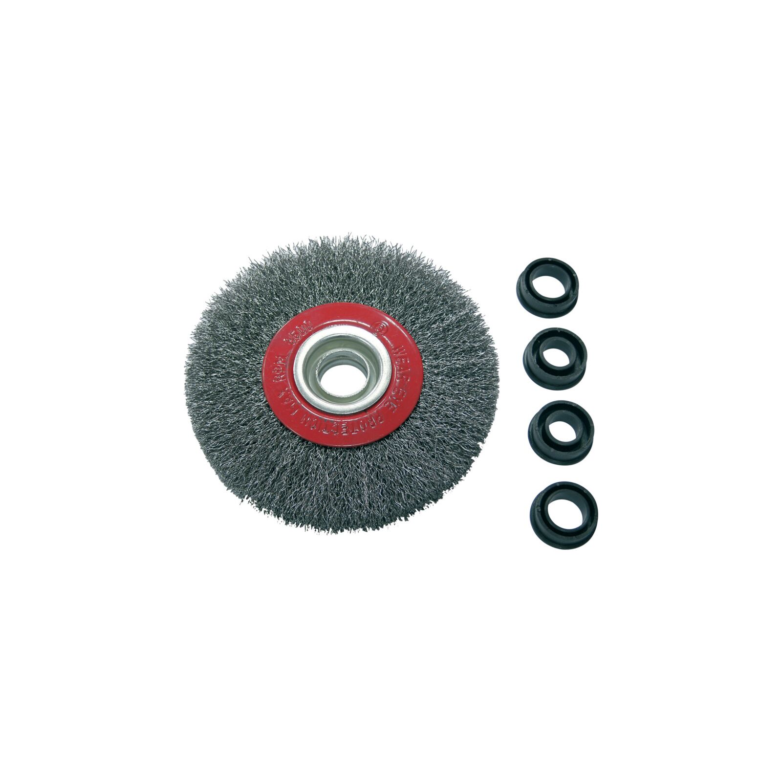 Koppborste av ståltråd 125 mm
