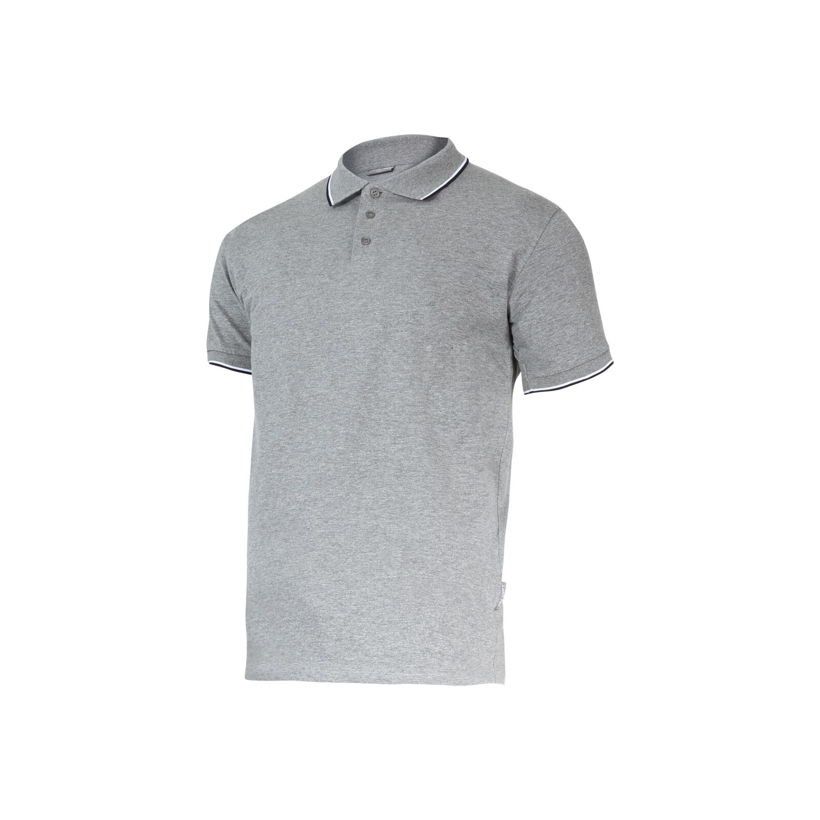 Polo Shirt 190 g/m2 in Cotton, Grey, S