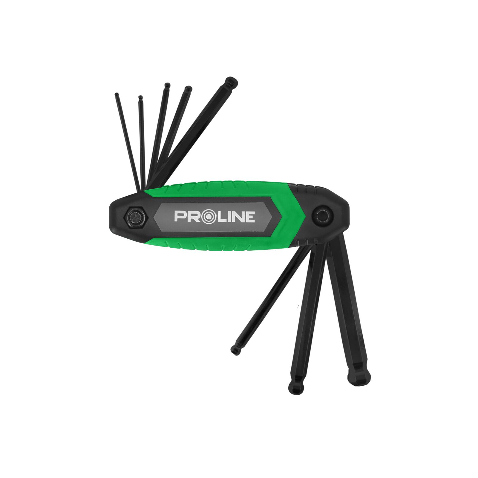 HEX Keys with Ball 8 Pieces - Steel, Sizes: 1.5-8.0, Proline