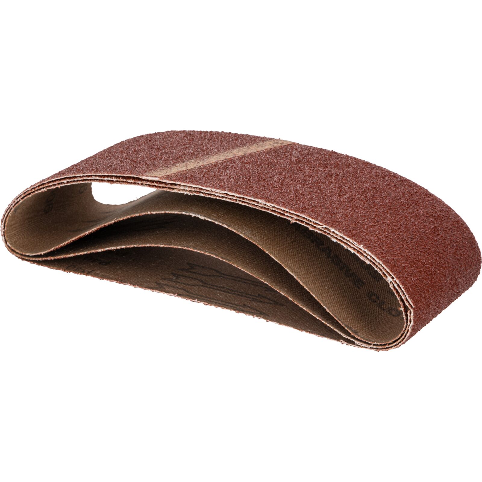 Abrasive Belts 75 x 457 mm, Grit 40, 3 pcs