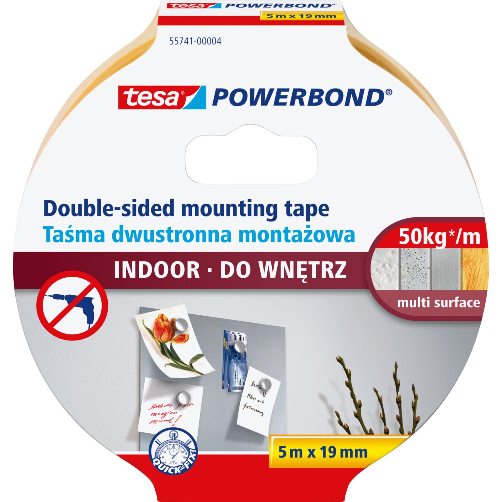 Double-Sided Mounting Tape 19 mm | Tesa