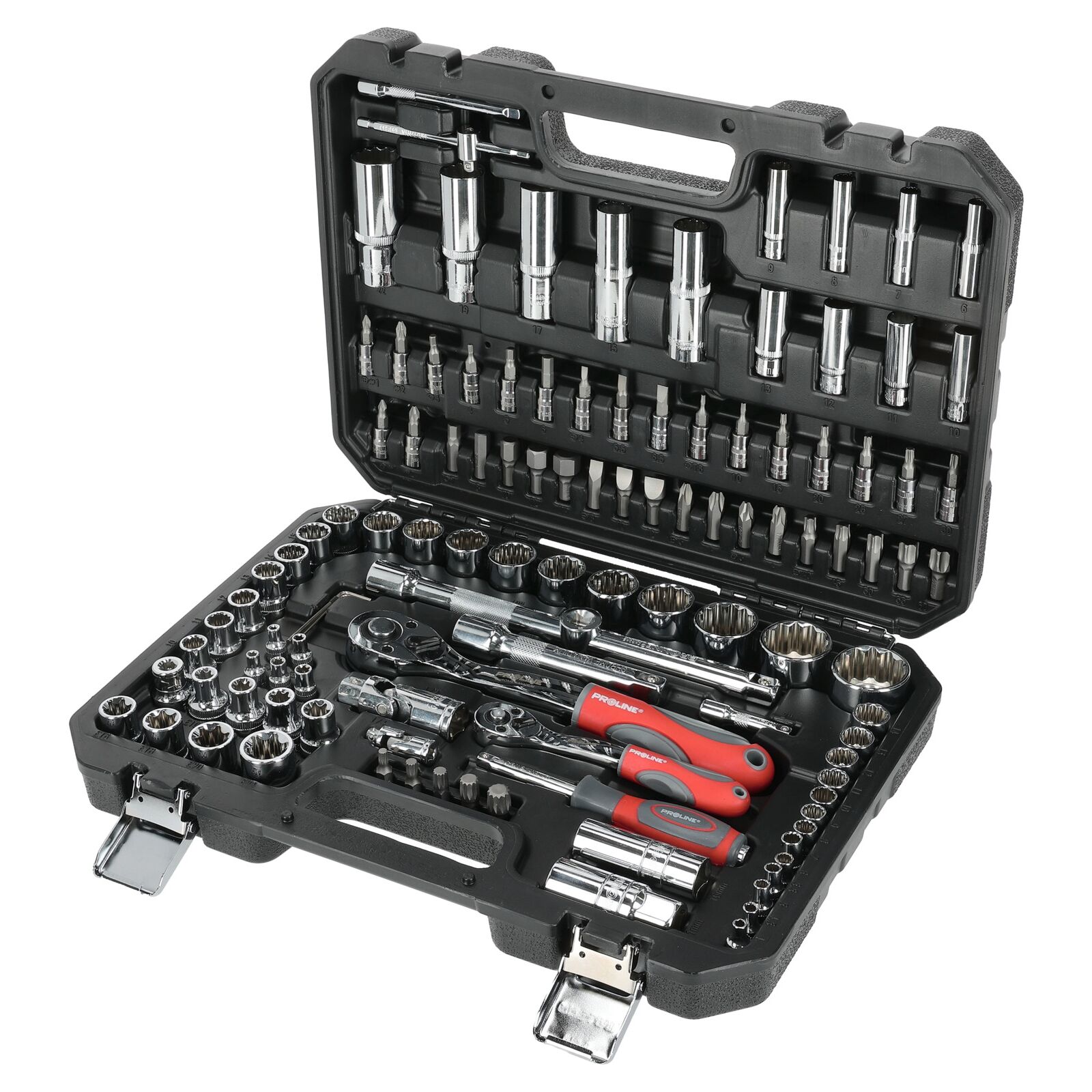 113 Delars Hylssats, 12PT, CRV, S2, 1/2, 1/4 Driv, BMC, Proline