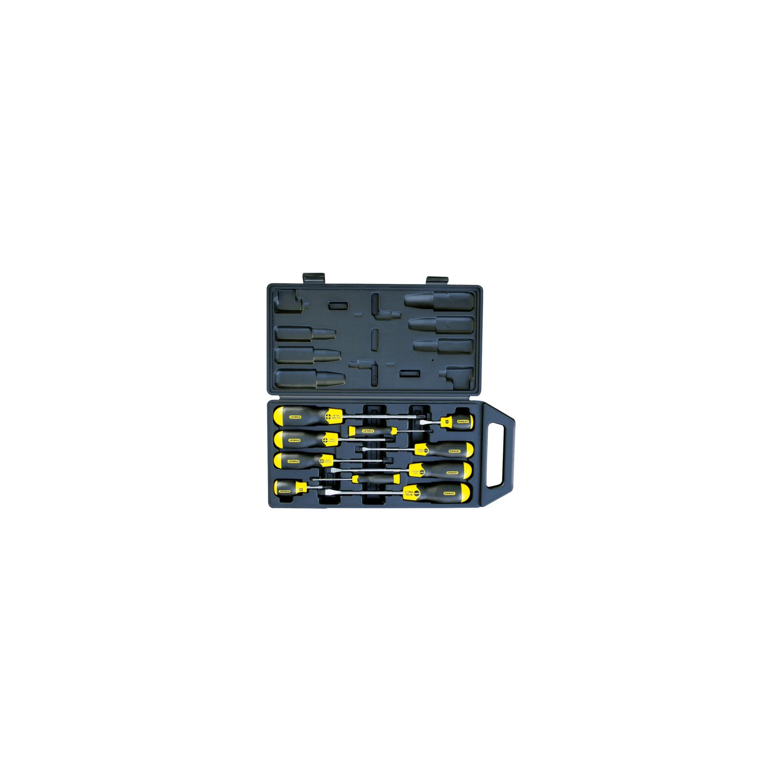 10 Piece Pozidriv/Slotted Screwdriver Set | Stanley