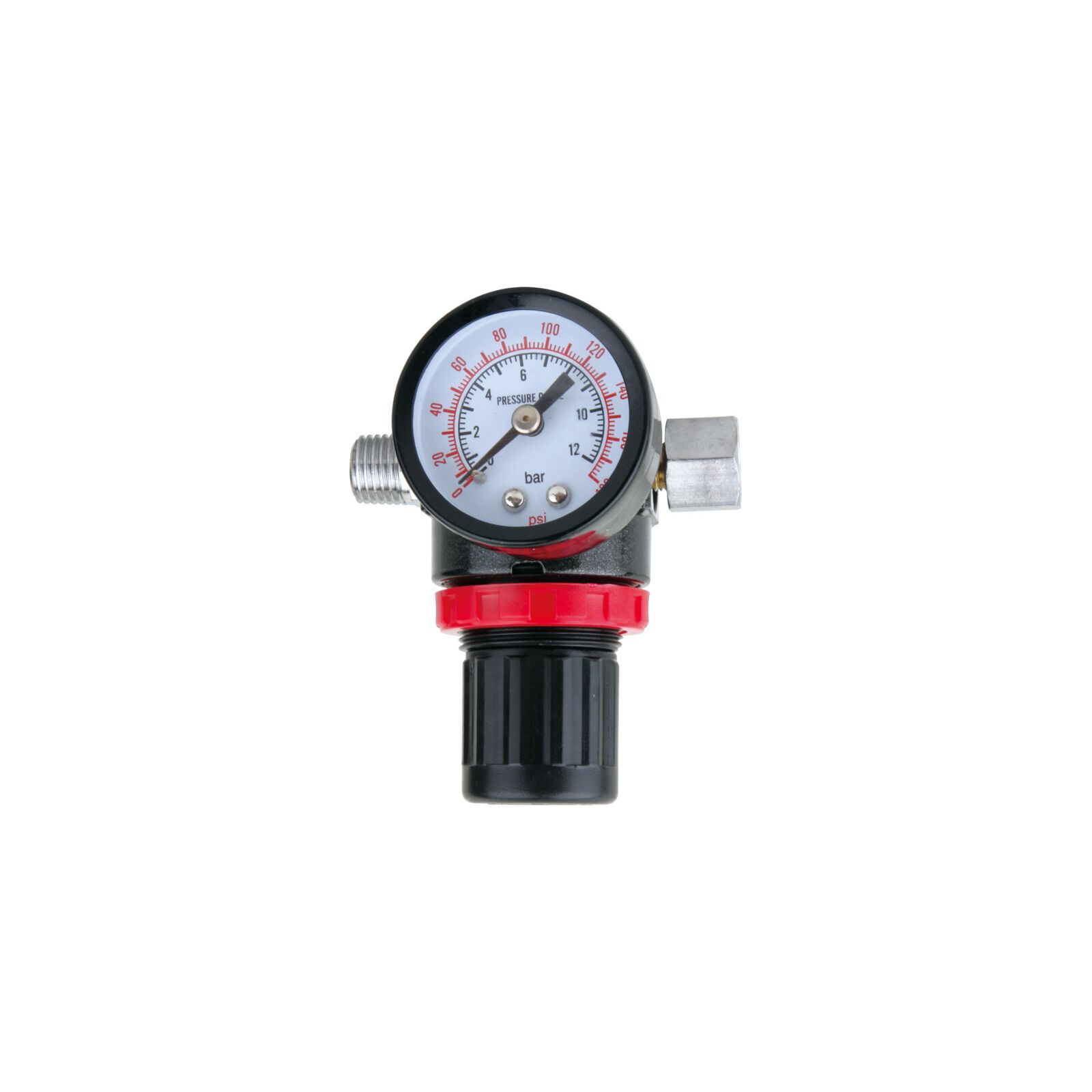 Reducer med manometer 1/4"
