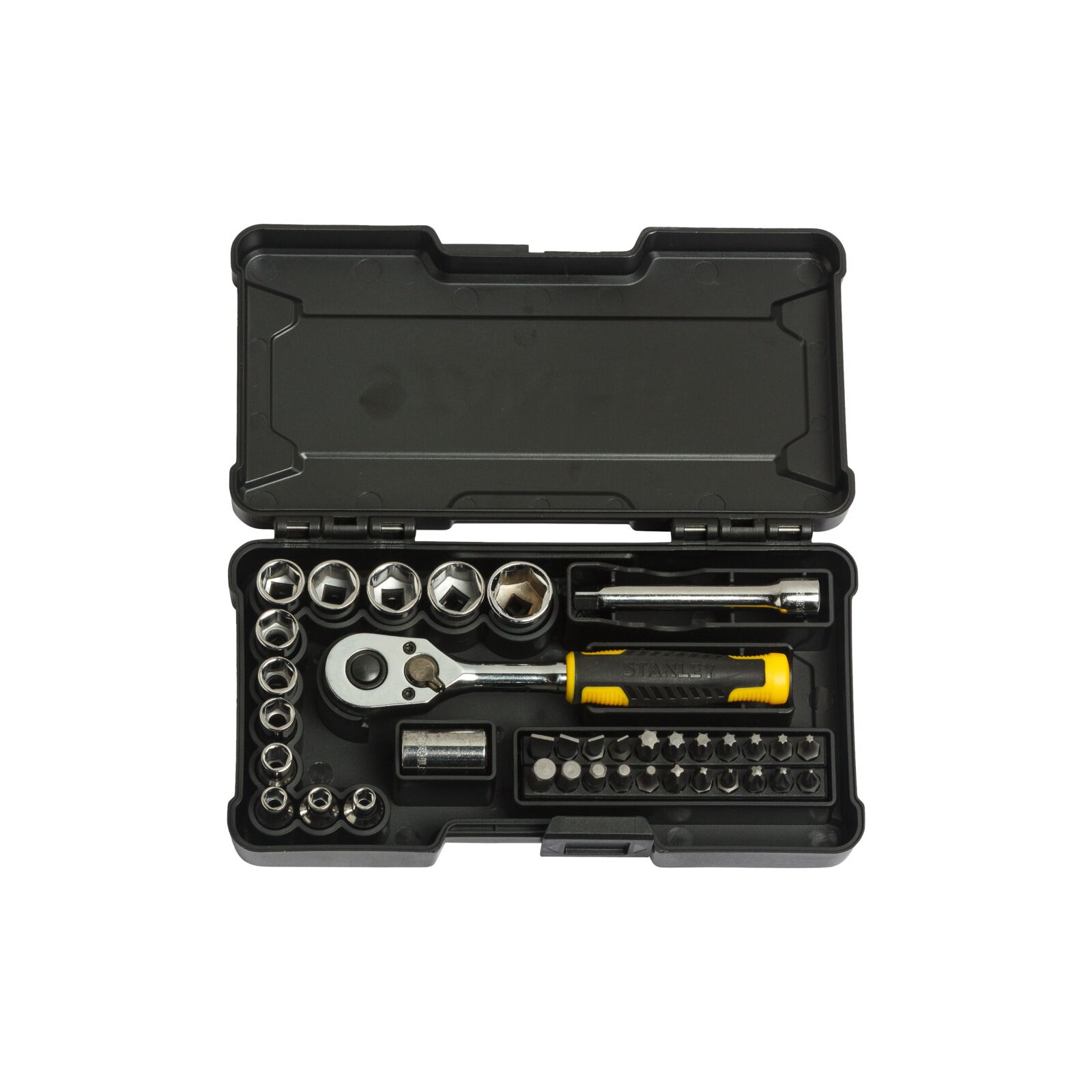 Hylsnyckelsats 1/4" 37 delar | Stanley