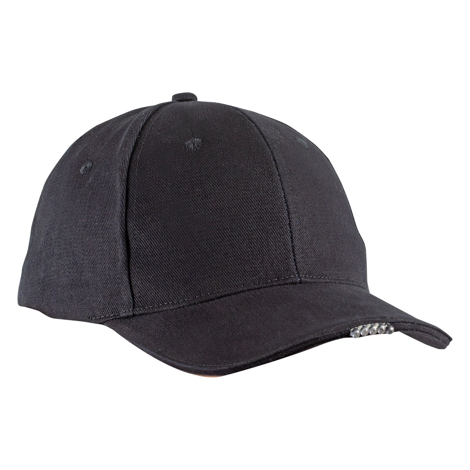 Cap with LED Lighting, Black, CE, LAHTI