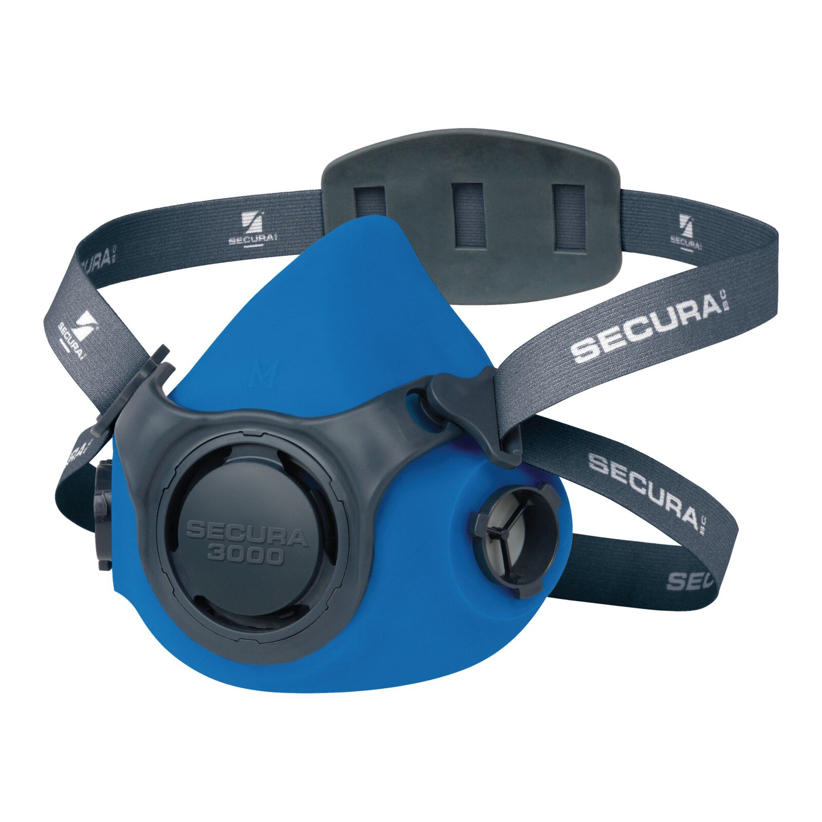 Silicone Half Mask Secura 3000, CE, LAHTI