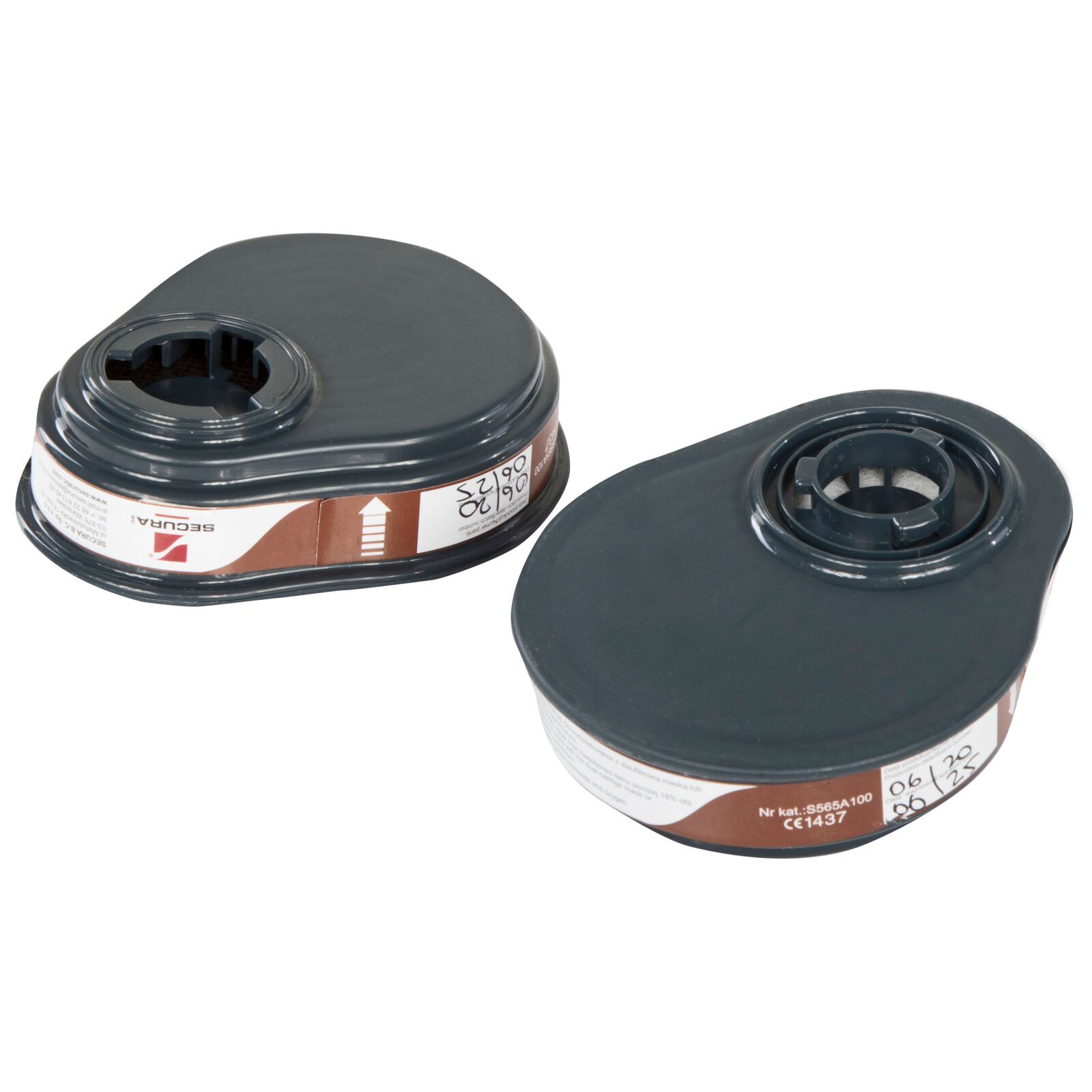 Filter 2st, ett par, andningsfilter 3025 ABEK1, CE, LAHTI