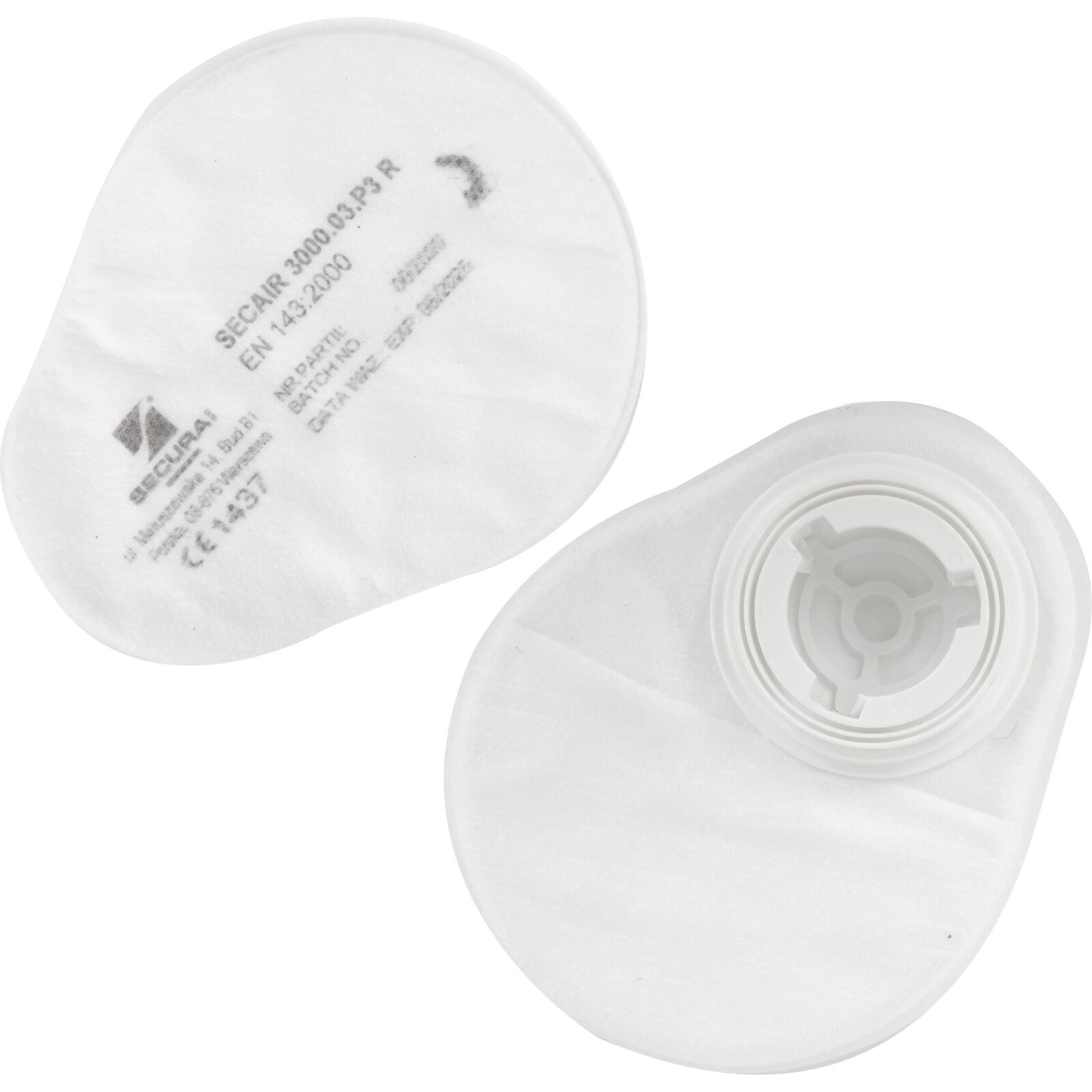 Filter Secair 3000.02 P2 R, 2 pcs, CE, LAHTI