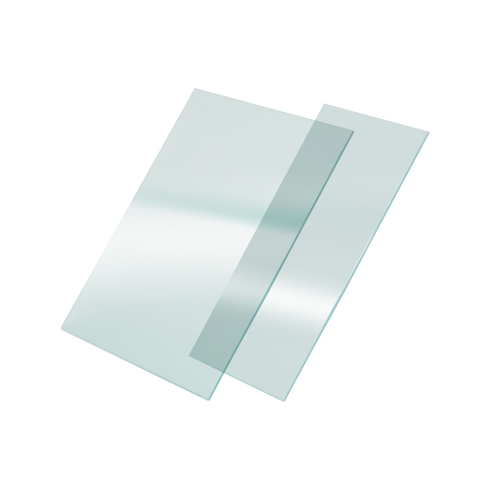 Cover lens for welding helmet, 0.8 mm