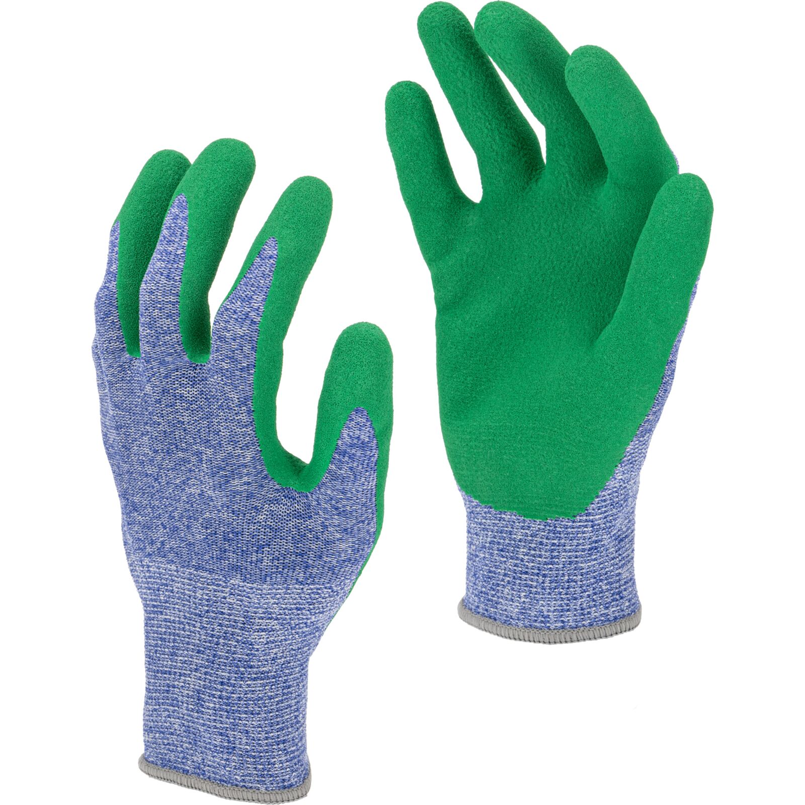 Latex gloves size 9 in recycled polyester