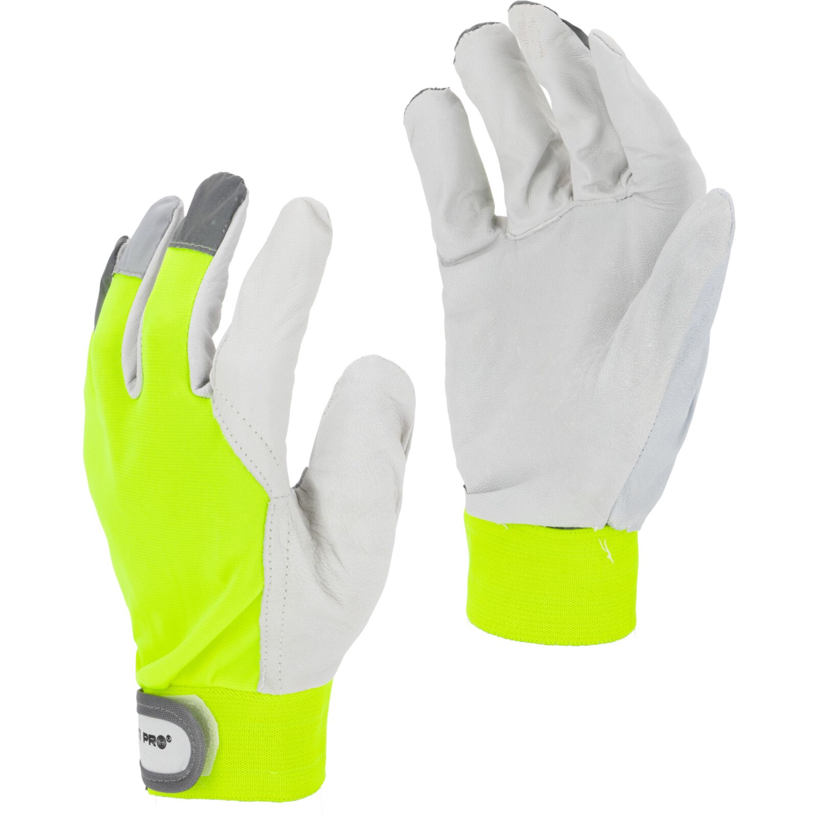 Yellow goat leather gloves size 9 CE