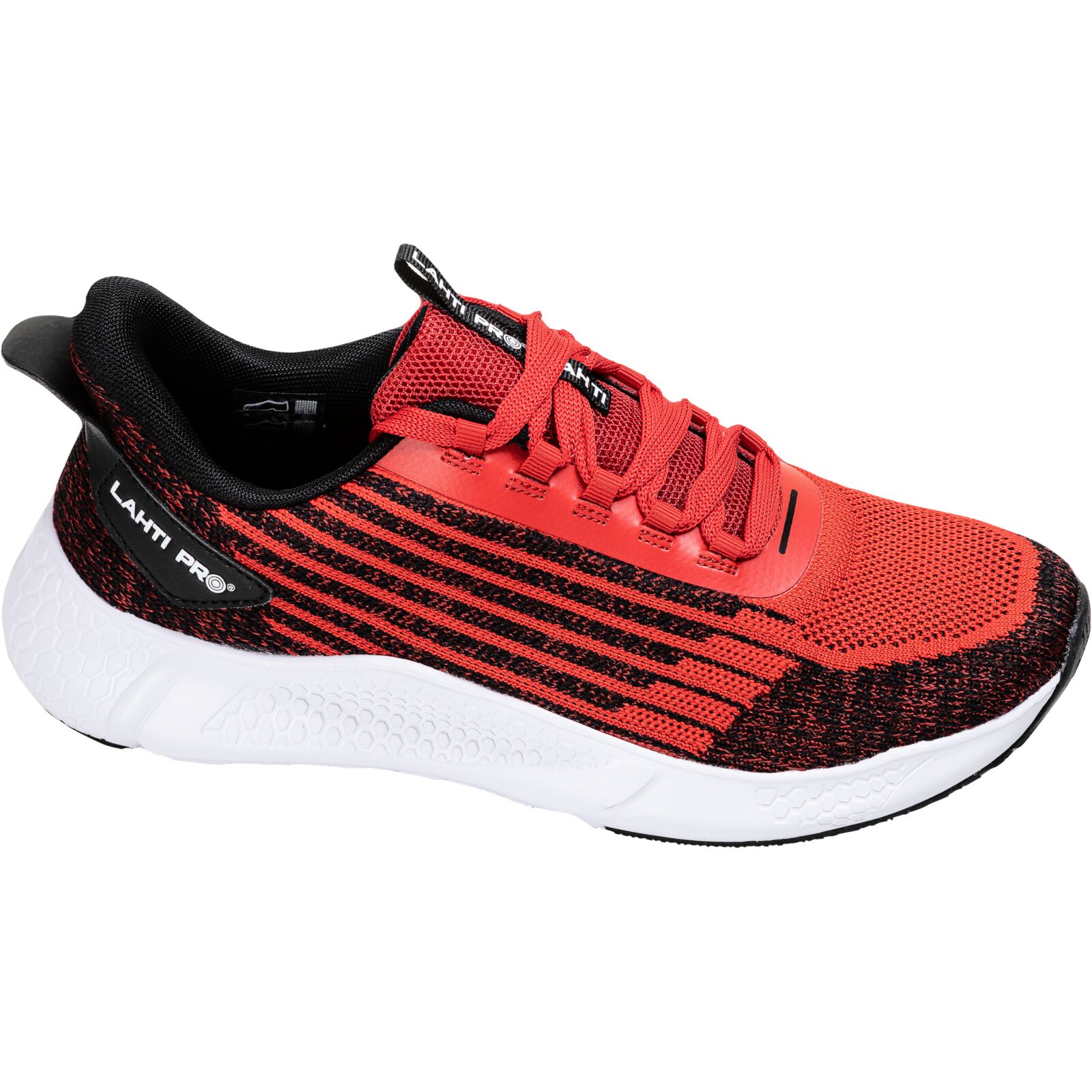 Work shoes 3D mesh red-black size 39