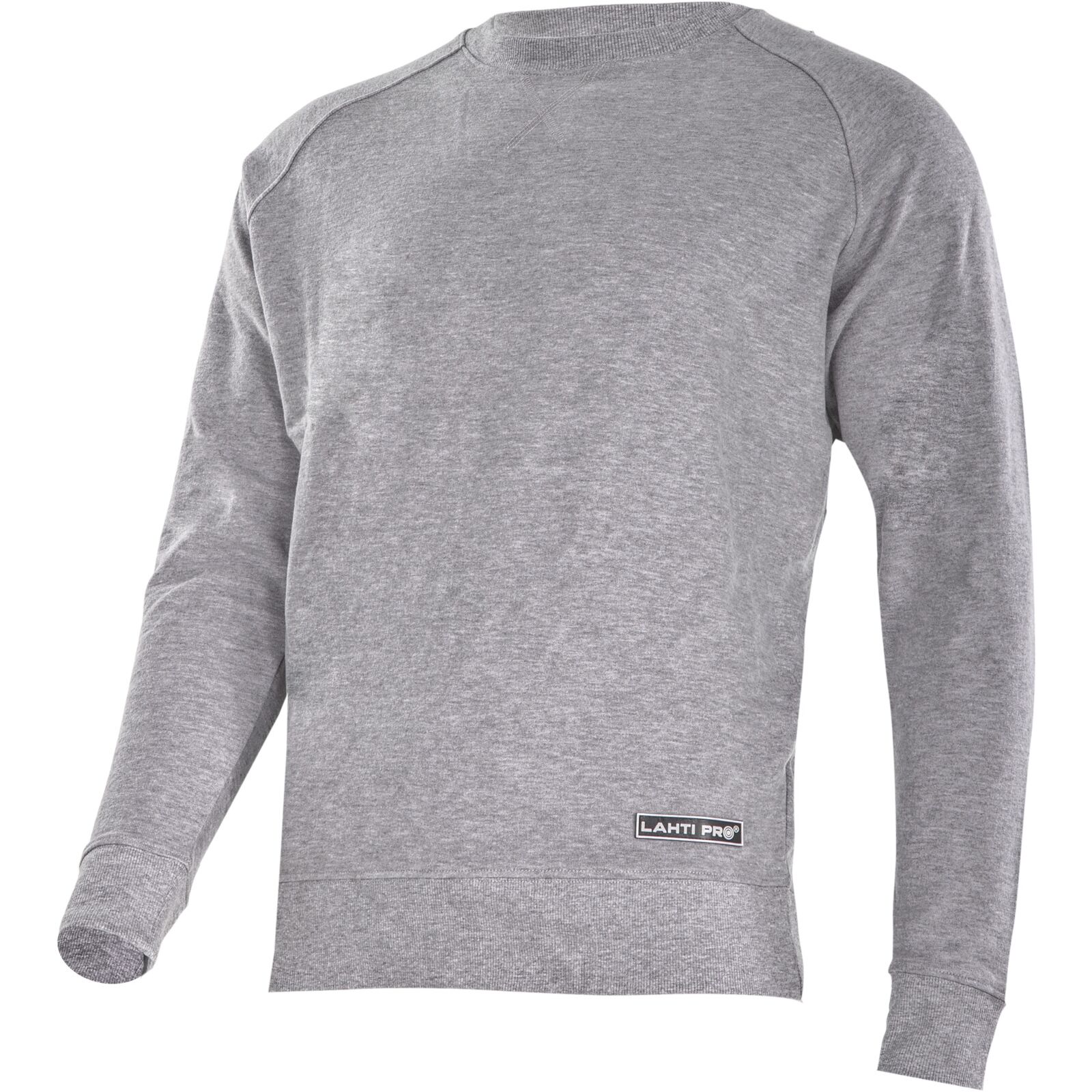 Grå sweatshirt 320 g/m² i french terry, S