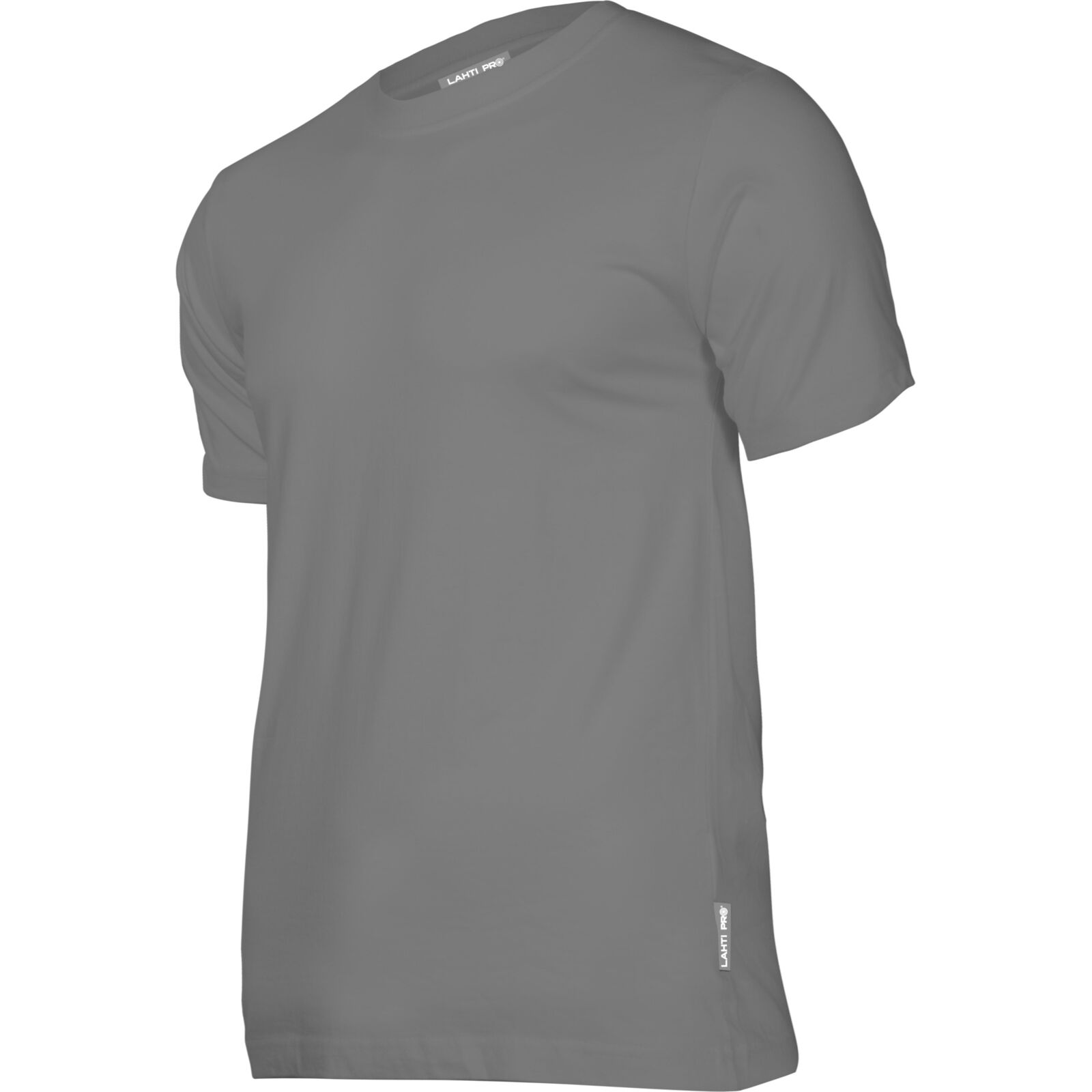 T-shirt 190 g/m2 grå storlek S, CE