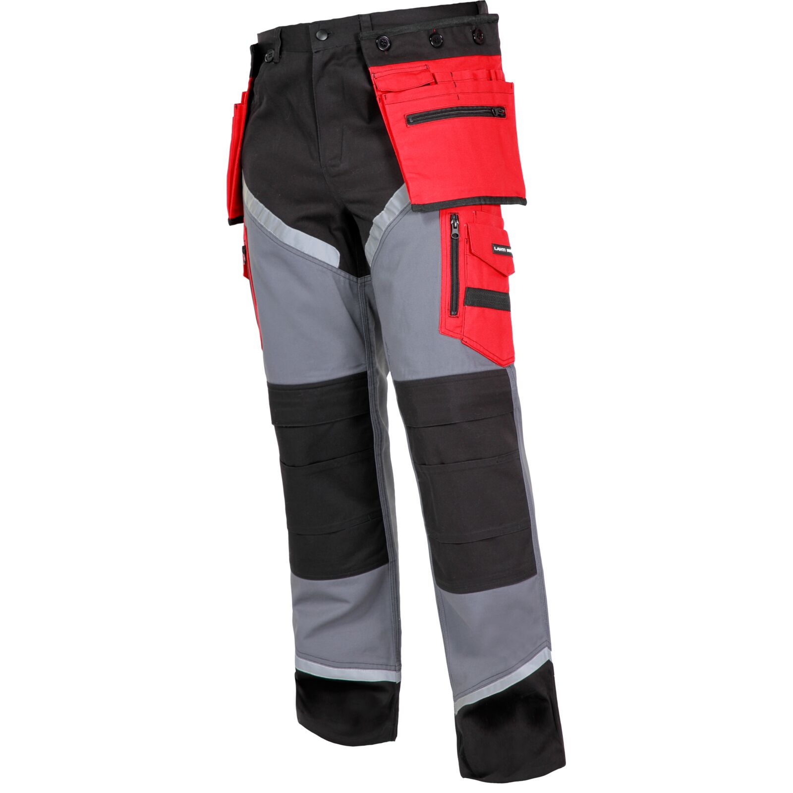 Work trousers 100% cotton, 24 pockets, size M