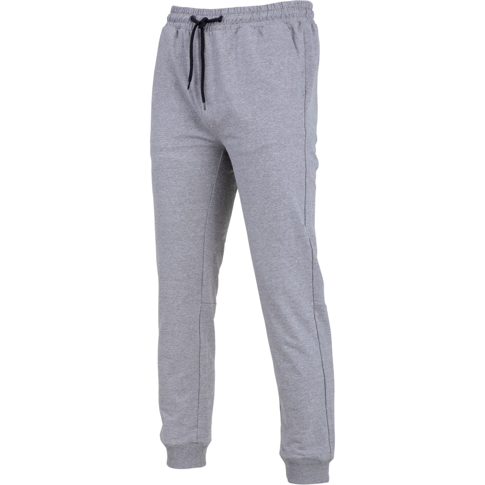 Träningsbyxor grå S, french terry 320 g/m2
