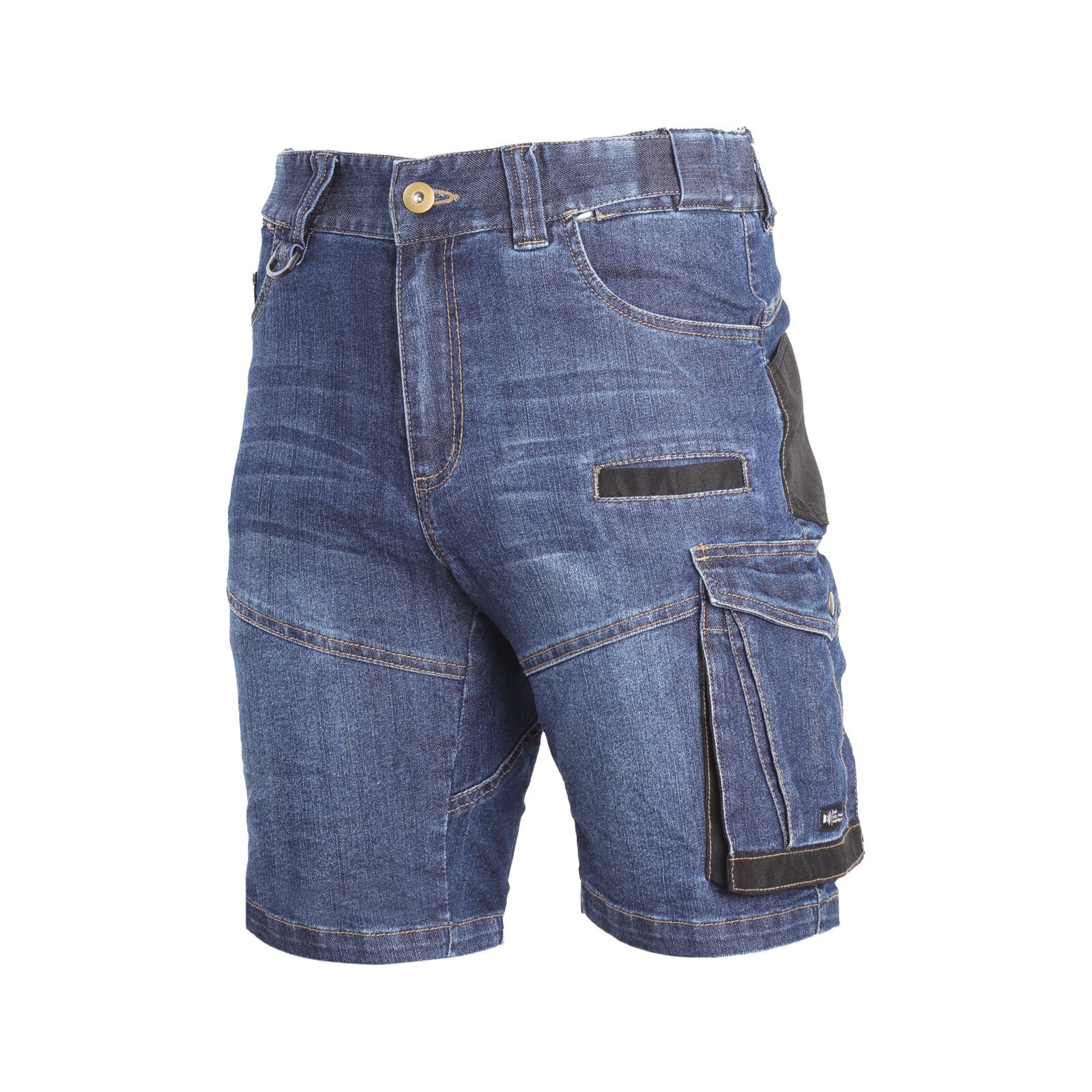 Stretch Jeans Work Shorts, S, CE