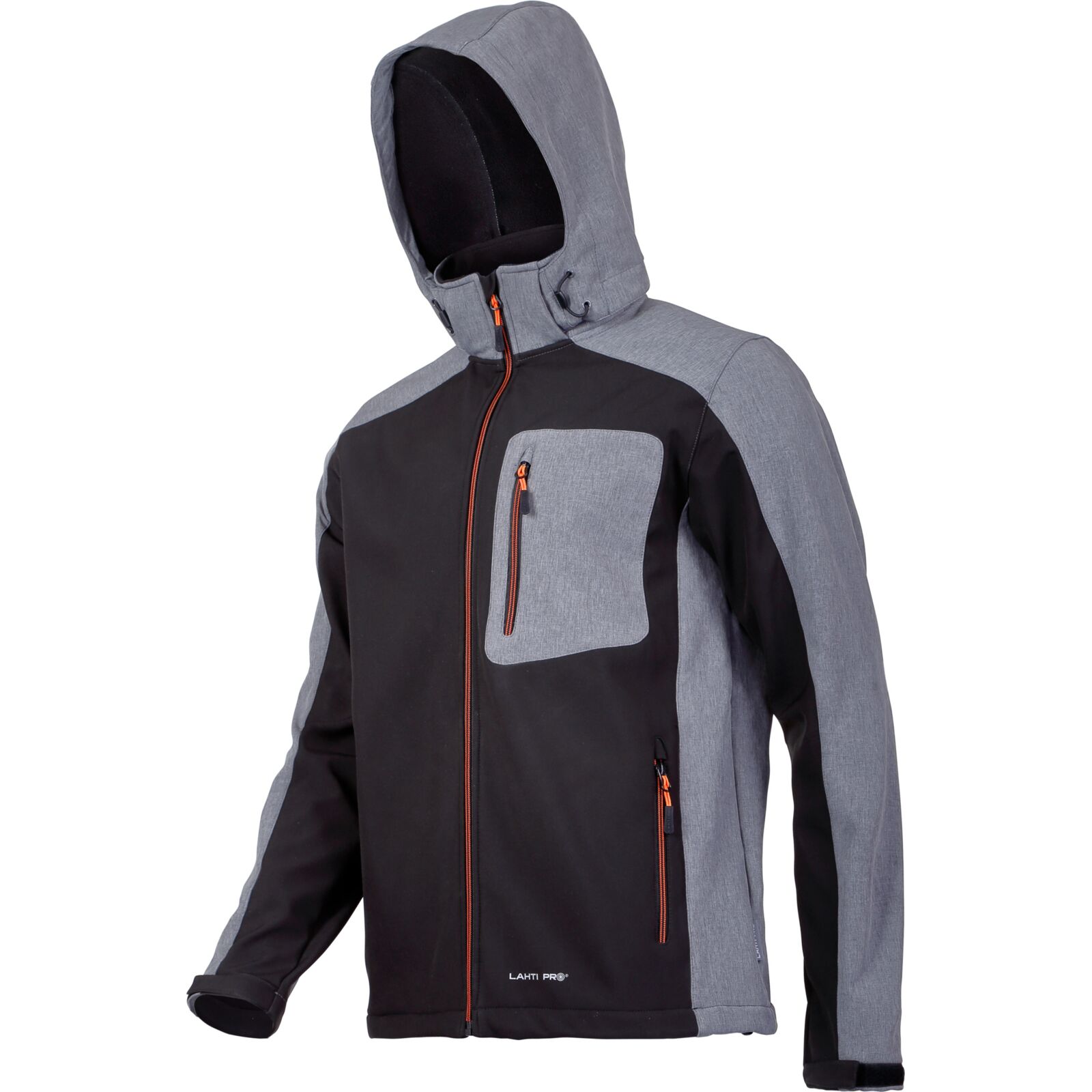 Softshell jacket with hood, 8000 mm, CE, size S