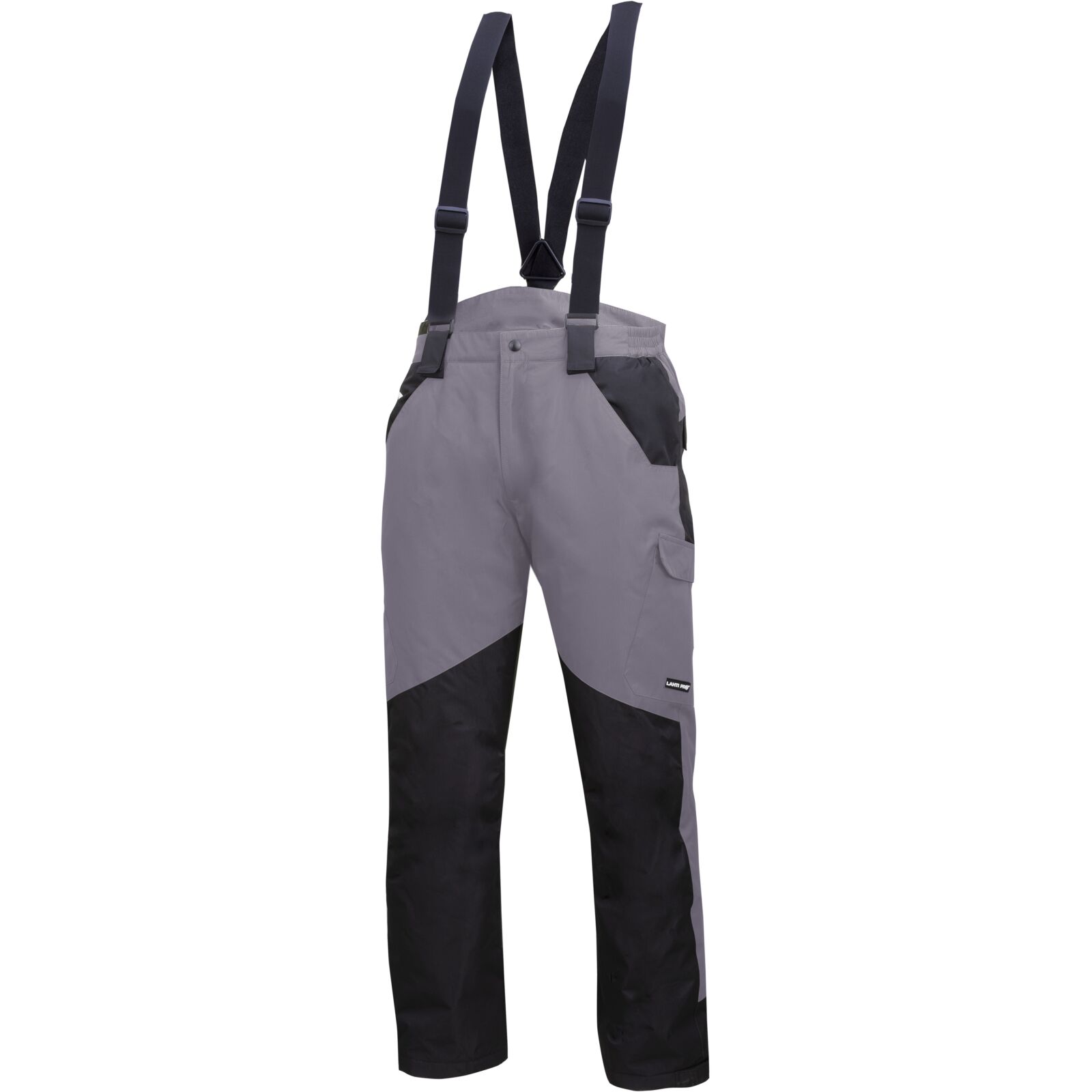 Trousers, Padded, with Braces, Grey-Black, S, CE, LAHTI