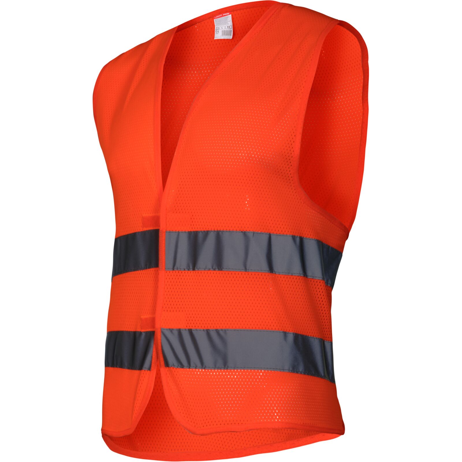 Varselväst i nät med reflexband, orange, S