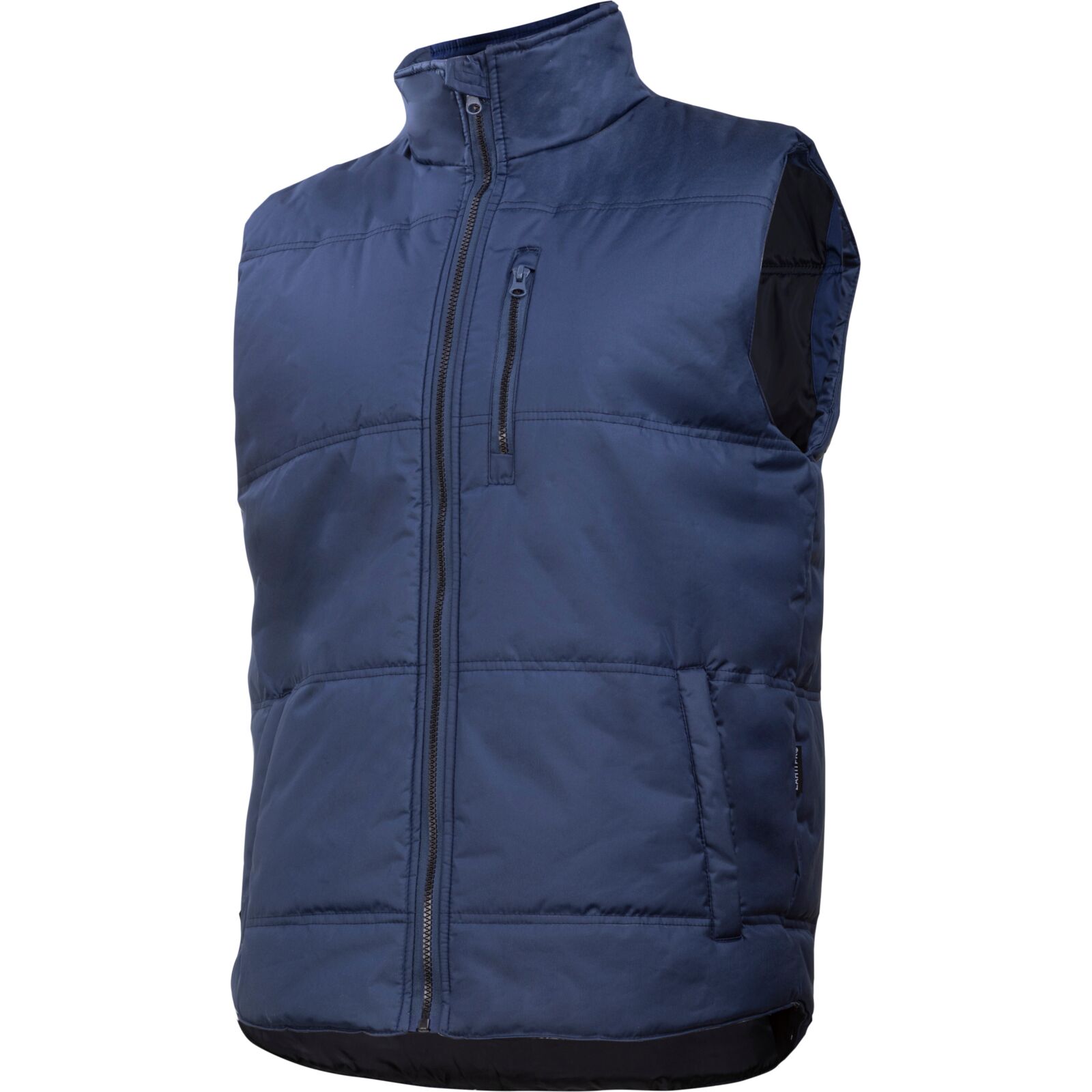 Padded vest navy blue-black L CE