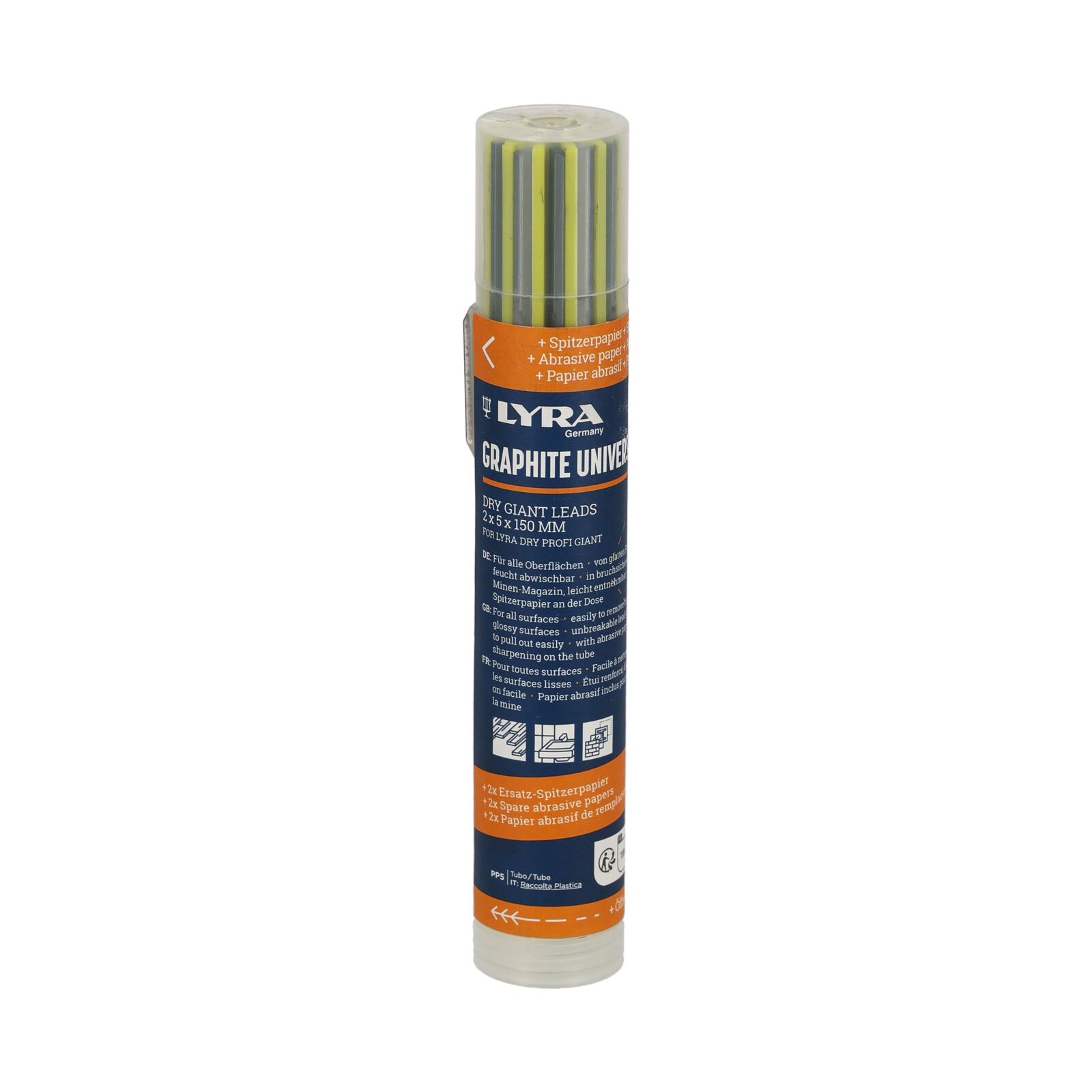 Lyra-Dry graphite refills 2H, 12 pcs