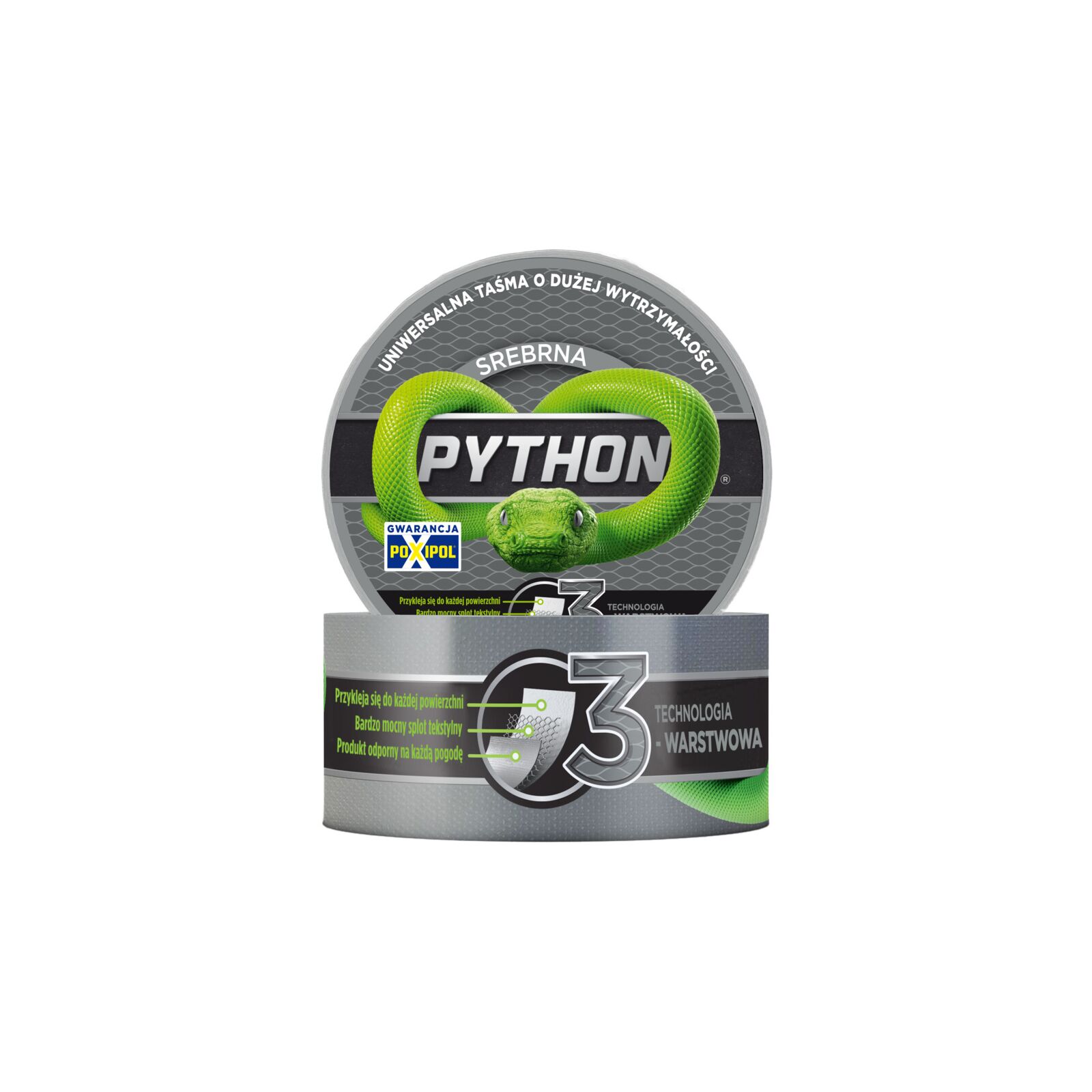 Repair Tape 9 m x 48 mm, Silver