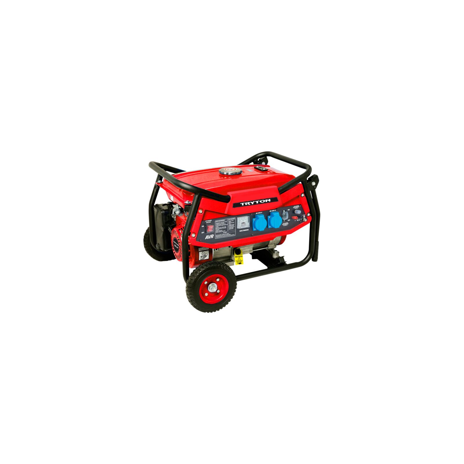 Gasoline generator 2000W with AVR and wheels