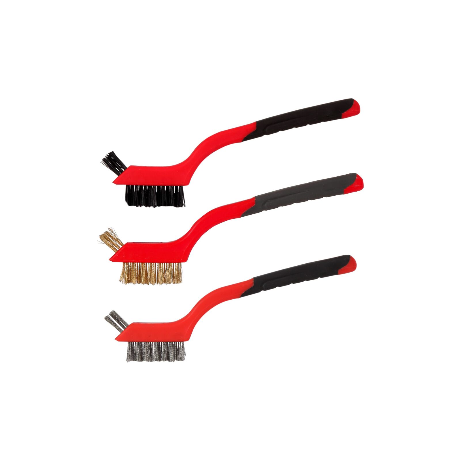Trådborstar 3 Delar set, 3 x 7 Rader, 180 mm, Proline