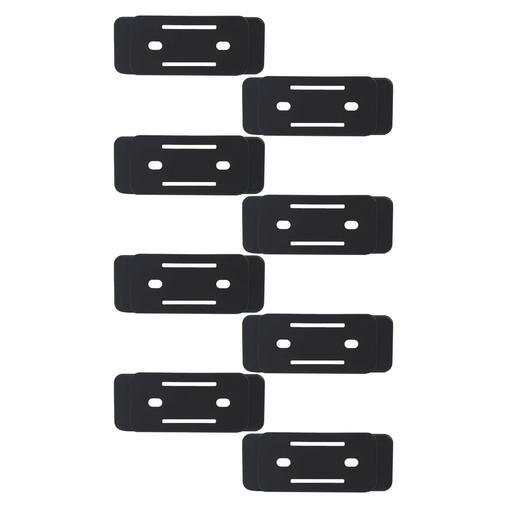 StealthMounts adapter feet for Milwaukee Packout 8 pack in black ABS