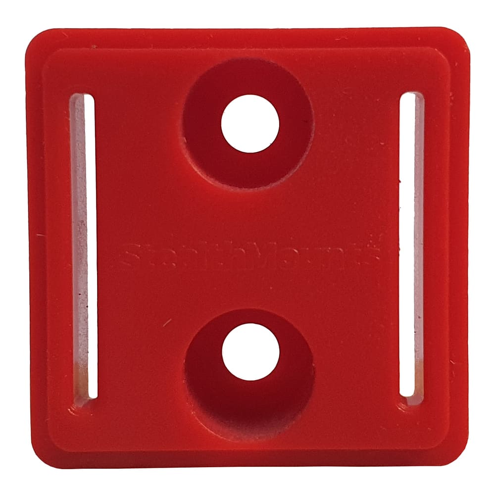 StealthMounts Tool Mount Spacer 12mm 6 pack in black ABS