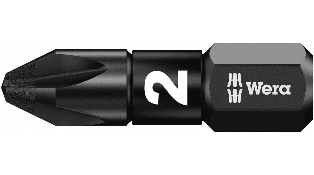 Pozidriv bit PZ2 x 25 mm, 10 pcs | Wera