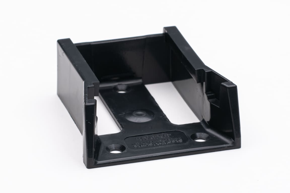 StealthMounts battery mounts for Milwaukee M18 6 pack in red ABS
