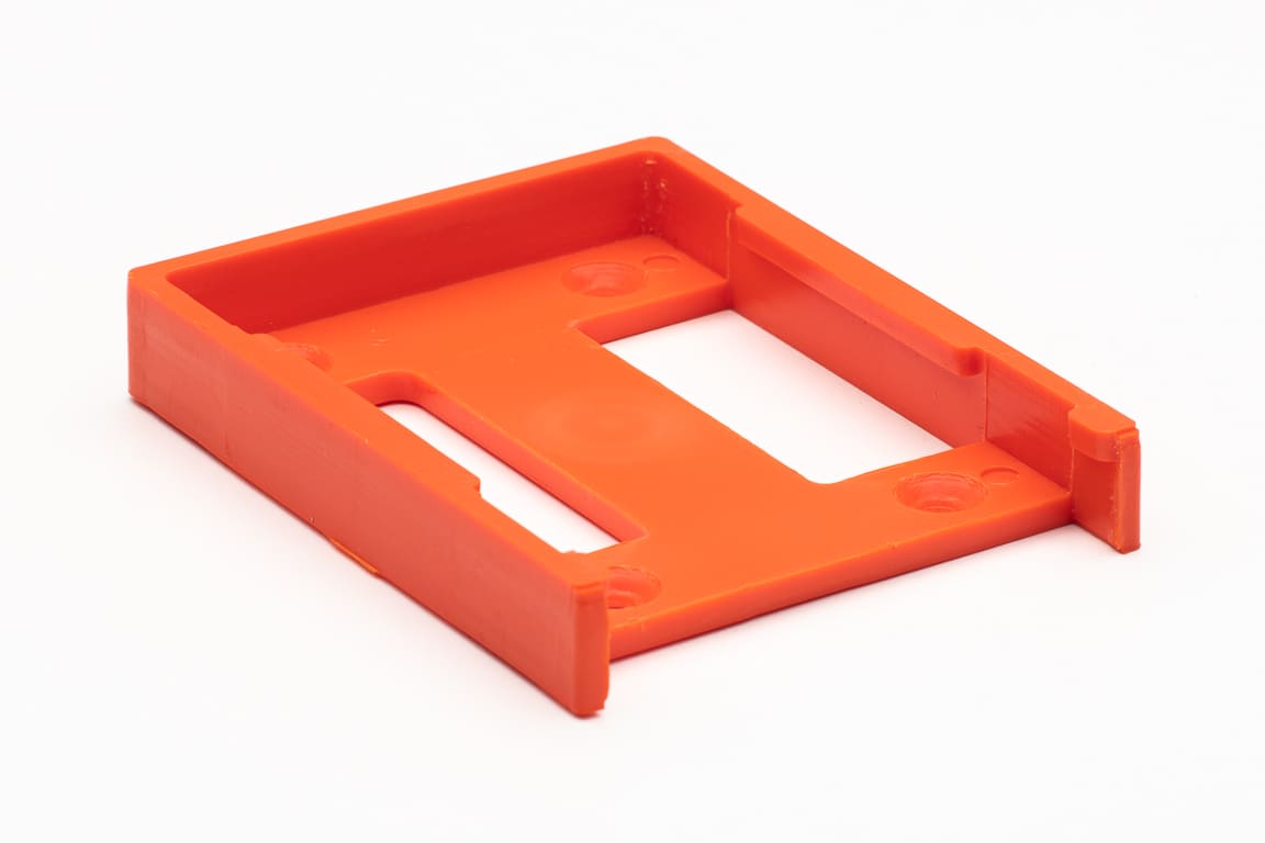 StealthMounts battery mounts for Hilti 22V B22 6 pack in orange ABS