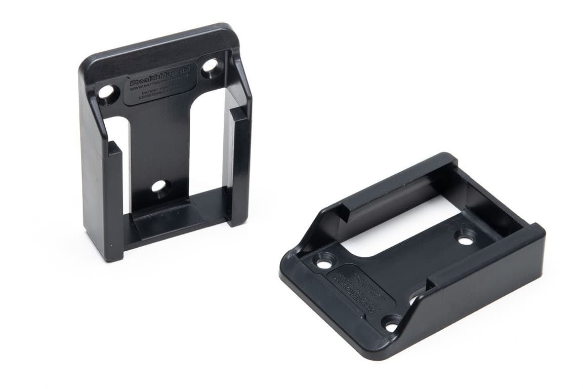 StealthMounts batterifästen för Makita 12V CXT 6-pack i svart ABS