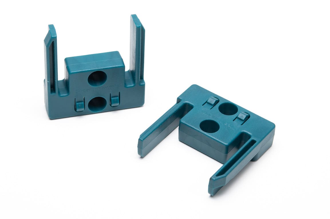 StealthMounts maskinfÃ¤sten fÃ¶r Makita 18V LXT 4-pack i blÃ¥ ABS