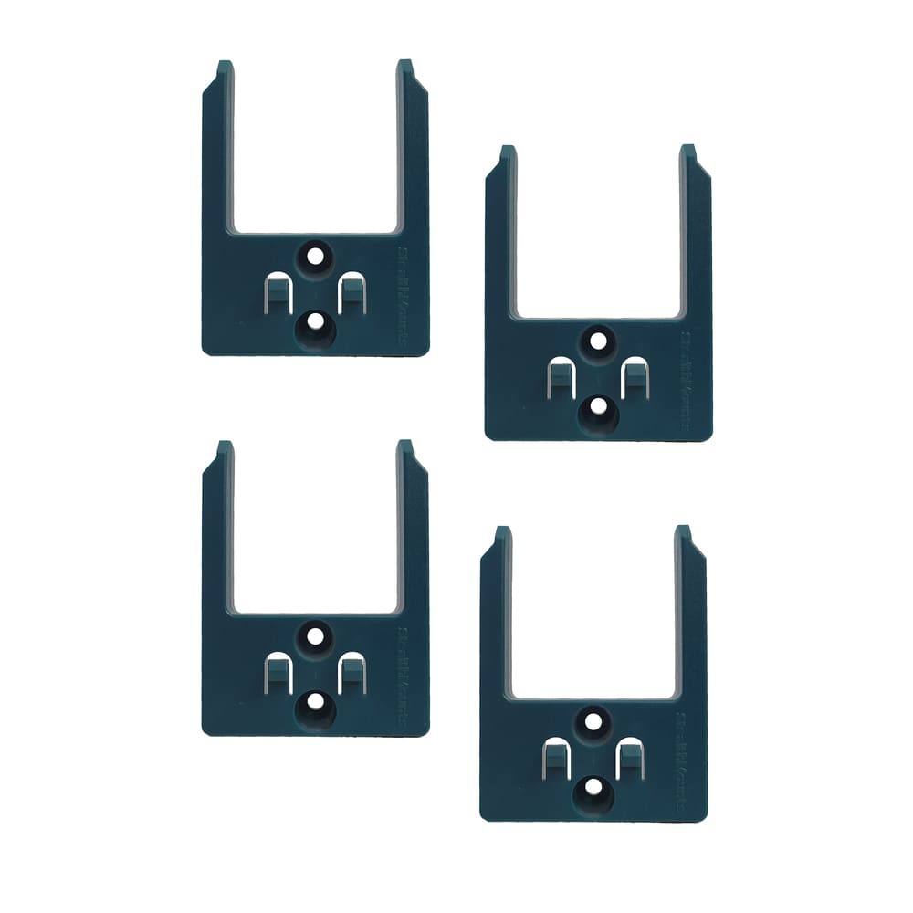 StealthMounts maskinfÃ¤sten fÃ¶r Makita 40V XGT 4-pack i blÃ¥ ABS
