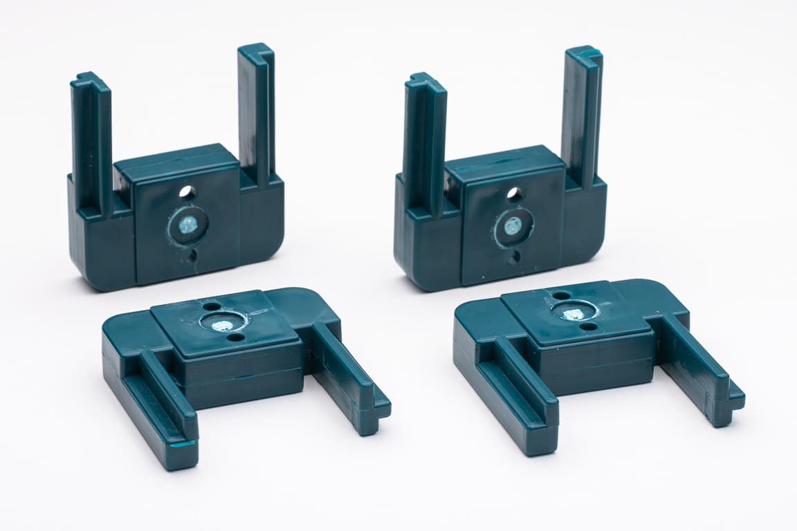 StealthMounts maskinfÃ¤sten fÃ¶r Makita 18V LXT 4-pack i blÃ¥ ABS